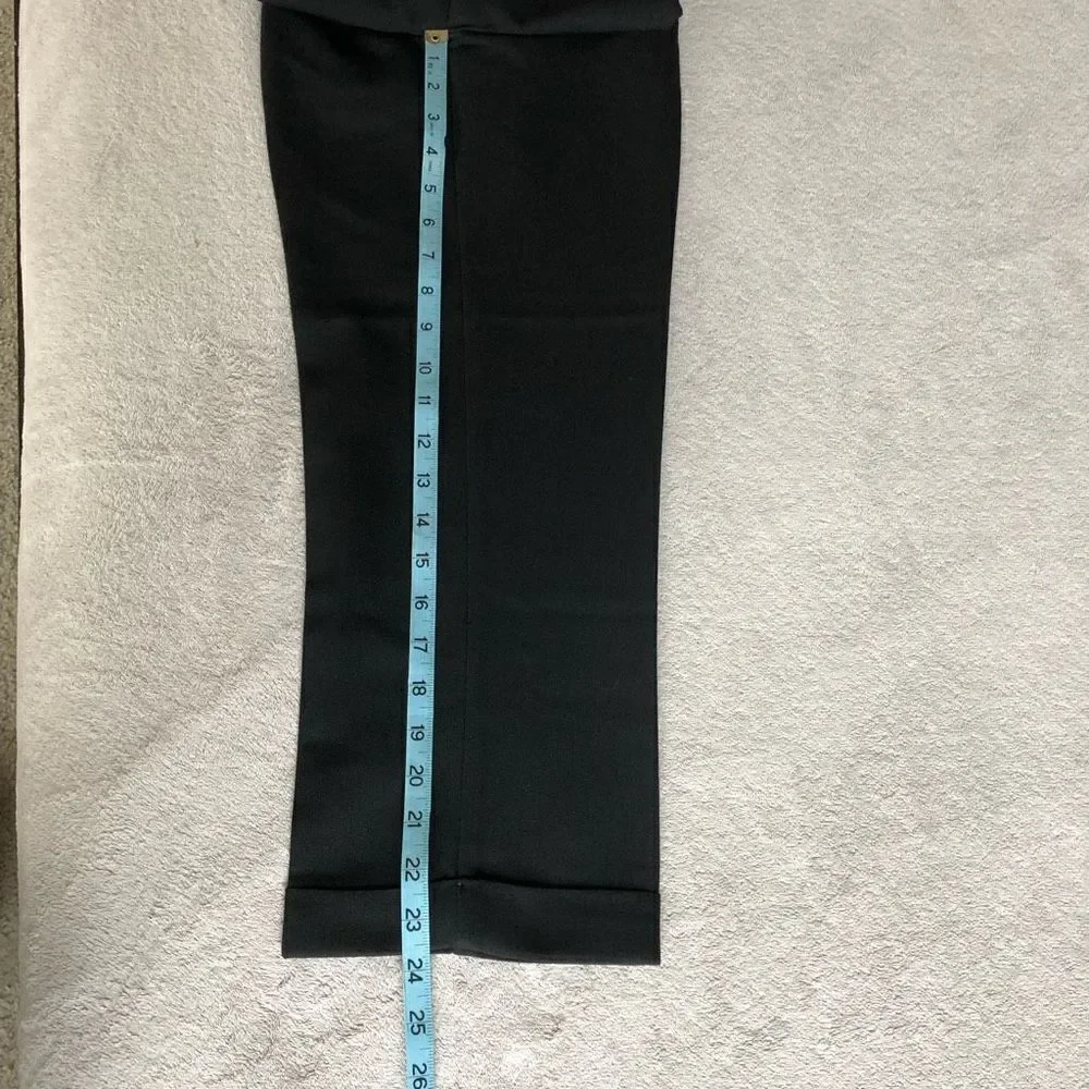 Claiborne Boys Gabardine Pleated Black Dress Pants